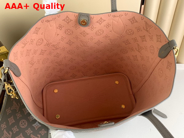 Louis Vuitton Blossom PM Tote in Gray Mahina Perforated Calfskin Leather M23758 Replica