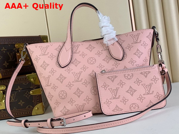 Louis Vuitton Blossom PM Tote in Rose Jasmin Mahina Perforated Calfskin Leather M23196 Replica