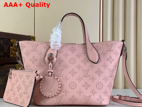 Louis Vuitton Blossom PM Tote in Rose Jasmin Mahina Perforated Calfskin Leather M23196 Replica