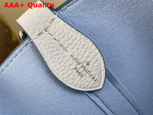 Louis Vuitton Blossom PM Tote in White and Blue Mahina Perforated Calfskin M11734 Replica