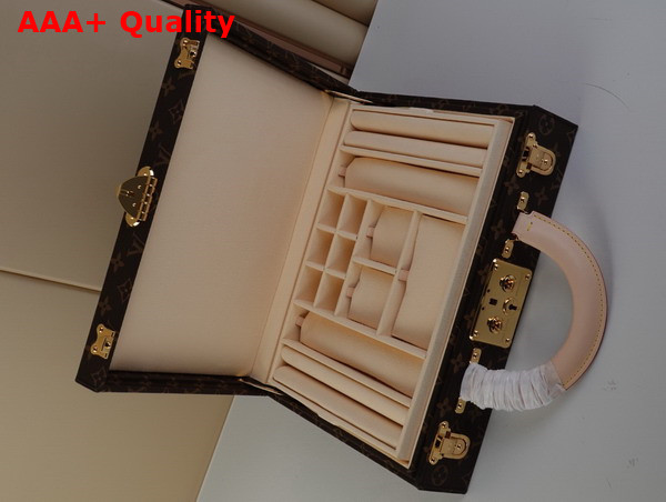 Louis Vuitton Boite Bijoux Monogram Canvas Cream Interior Replica