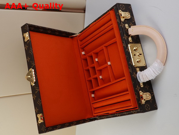 Louis Vuitton Boite Bijoux Monogram Canvas Fuchsia Interior Replica