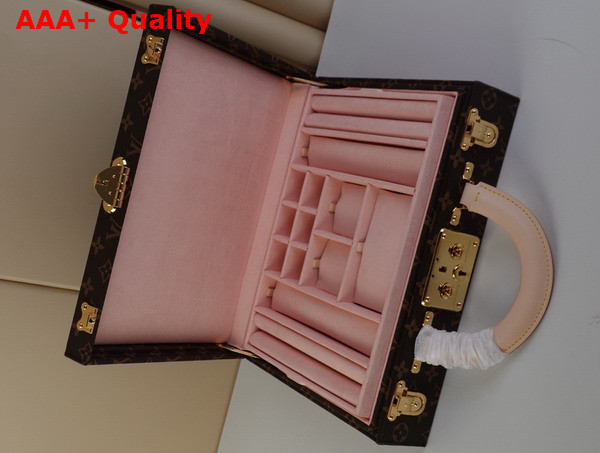Louis Vuitton Boite Bijoux Monogram Canvas Pink Interior M20291 Replica