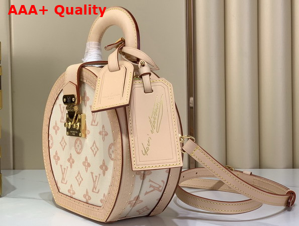Louis Vuitton Boite Chapeau PM Lin Beige Monogram Origine Coated Canvas M27961 Replica