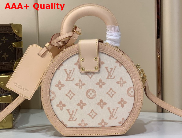 Louis Vuitton Boite Chapeau PM Lin Beige Monogram Origine Coated Canvas M27961 Replica
