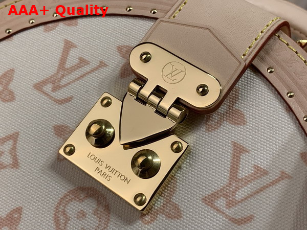 Louis Vuitton Boite Chapeau PM Lin Beige Monogram Origine Coated Canvas M27961 Replica