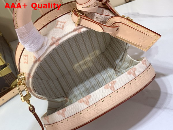 Louis Vuitton Boite Chapeau PM Lin Beige Monogram Origine Coated Canvas M27961 Replica