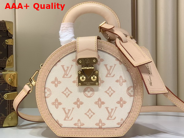 Louis Vuitton Boite Chapeau PM Lin Beige Monogram Origine Coated Canvas M27961 Replica