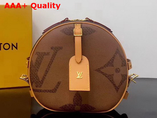 Louis Vuitton Boite Chapeau Souple Bag Monogram and Monogram Reverse Coated Canvas M44604 Replica