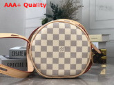 Louis Vuitton Boite Chapeau Souple PM Damier Azur Canvas N40333 Replica