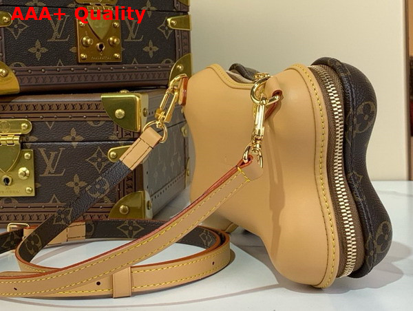 Louis Vuitton Bone Wearable Wallet in Monogram Coated Canvas M12615 Replica