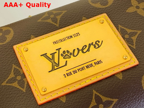 Louis Vuitton Bone Wearable Wallet in Monogram Coated Canvas M12615 Replica
