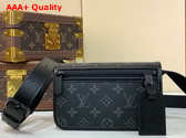 Louis Vuitton Bosphore Wearable Wallet Monogram Eclipse Coated Canvas M12599 Replica
