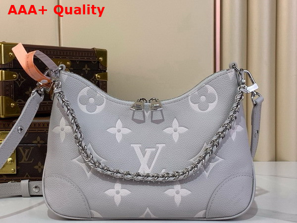 Louis Vuitton Boulogne Brume Quartz Bicolor Monogram Empreinte Leather M14211 Replica