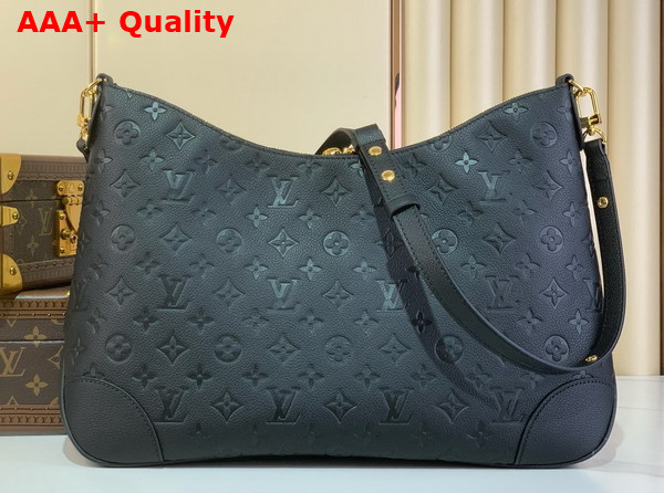 Louis Vuitton Boulogne GM Handbag in Black Monogram Empreinte Leather M13706 Replica