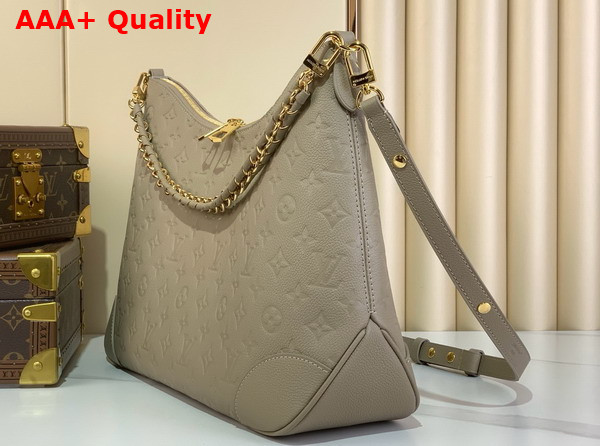 Louis Vuitton Boulogne GM Handbag in Tourterelle Monogram Empreinte Leather M25854 Replica