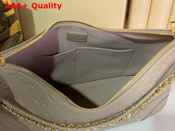 Louis Vuitton Boulogne GM Handbag in Tourterelle Monogram Empreinte Leather M25854 Replica