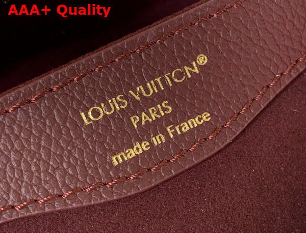 Louis Vuitton Boulogne PM Garnet Monogram Empreinte Leather M25827 Replica