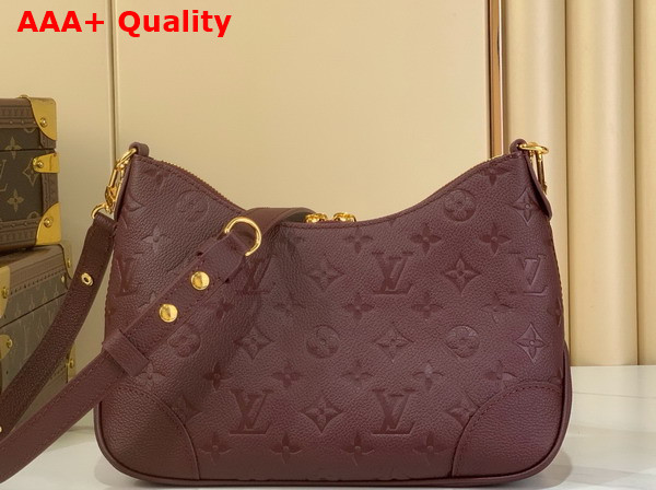Louis Vuitton Boulogne PM Garnet Monogram Empreinte Leather M25827 Replica