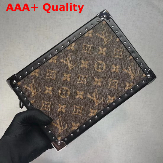 Louis Vuitton Box Bag Shoulder Bag Monogram Canvas Replica
