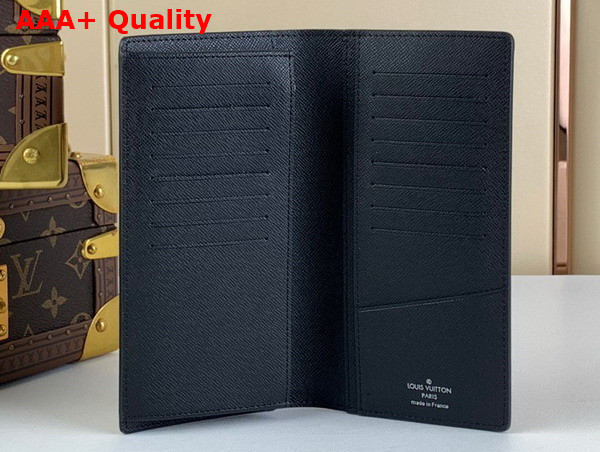 Louis Vuitton Brazza Wallet Blue and Purple Sunrise Monogram Eclipse Coated Canvas M81752 Replica