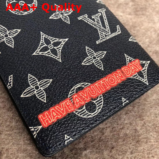 Louis Vuitton Brazza Wallet Monogram Upside Down Canvas Replica