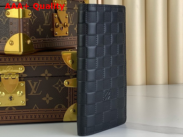 Louis Vuitton Brazza Wallet in Damier Infini Leather N63010 Replica
