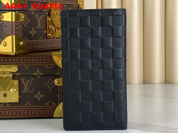 Louis Vuitton Brazza Wallet in Damier Infini Leather N63010 Replica