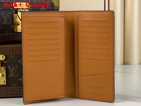 Louis Vuitton Brazza Wallet in Monogram Dust Canvas M11706 Replica