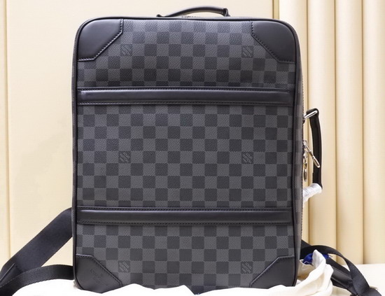 Louis Vuitton Briefcase Backpack Damier Graphite Canvas N50051 Replica