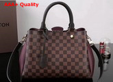 Louis Vuitton Brittany Damier Ebene N41675 Bordeaux Replica