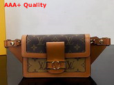 Louis Vuitton Bumbag Dauphine Monogra and Monogram Reverse Coated Canvas M44586 Replica