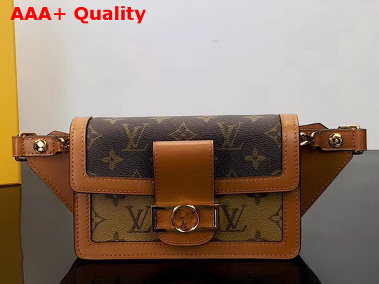 Louis Vuitton Bumbag Dauphine Monogra and Monogram Reverse Coated Canvas M44586 Replica