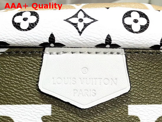 Louis Vuitton Bumbag Khaki Monogram Coated Canvas M44611 Replica