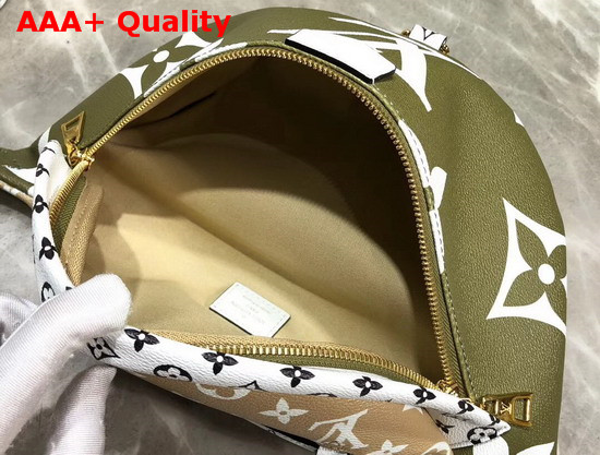 Louis Vuitton Bumbag Khaki Monogram Coated Canvas M44611 Replica