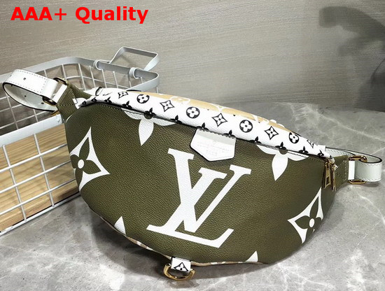 Louis Vuitton Bumbag Khaki Monogram Coated Canvas M44611 Replica