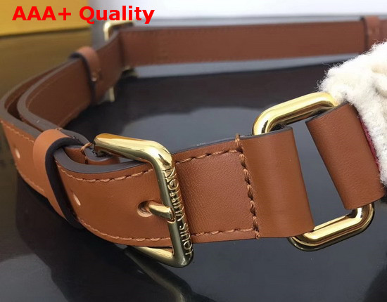 Louis Vuitton Bumbag in Creme Beige and Brown Shearling M55425 Replica