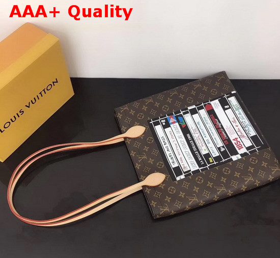 Louis Vuitton Cabas Vertical Monogram Canvas Replica