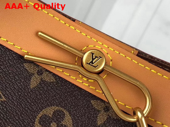 Louis Vuitton Cabas Voyage Tote in Monogram Canvas and Natural Leather M44878 Replica