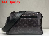 Louis Vuitton Camera Bag Black Monogram Glaze Coated Canvas Replica