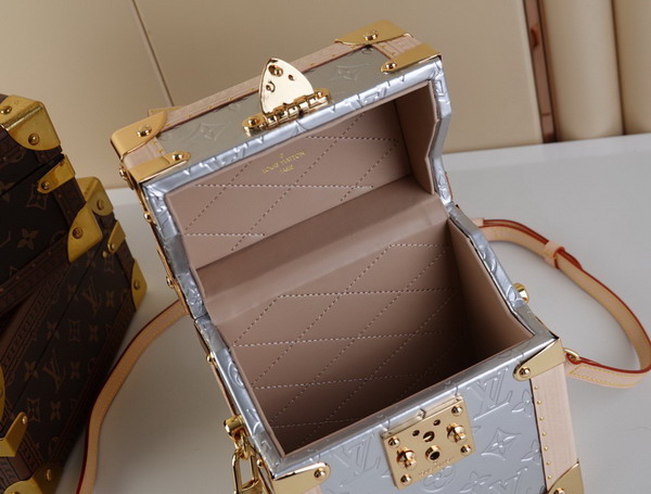 Louis Vuitton Camera Box in Silver Replica