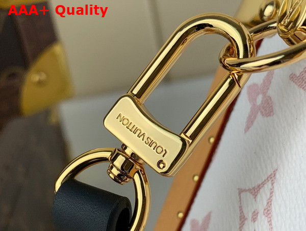 Louis Vuitton Camera Box in White Monogram Canvas and Natural Cowhide Leather Trim Replica