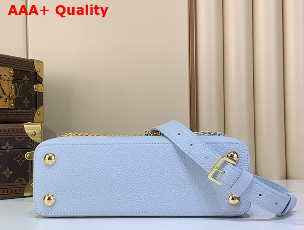 Louis Vuitton Capucines BB Bleu Olympe Taurillon Leather Replica