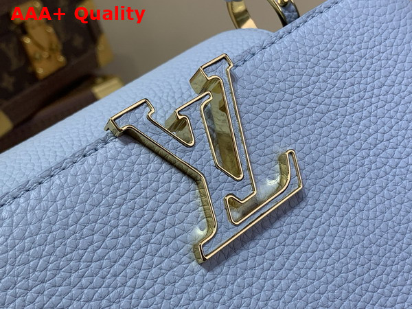 Louis Vuitton Capucines BB Bleu Olympe Taurillon Leather Replica