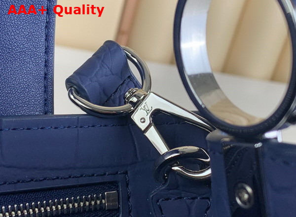 Louis Vuitton Capucines BB Blue Alligator Leather Replica