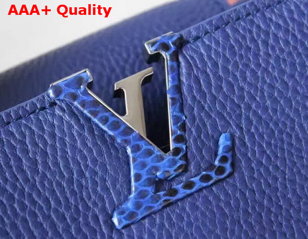Louis Vuitton Capucines BB Cuir Taurillon Denim Replica