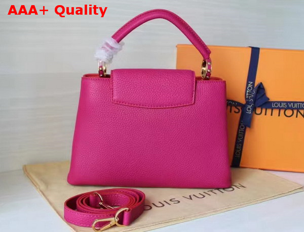 Louis Vuitton Capucines BB Cuir Taurillon Framboise Replica