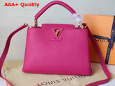 Louis Vuitton Capucines BB Cuir Taurillon Framboise Replica