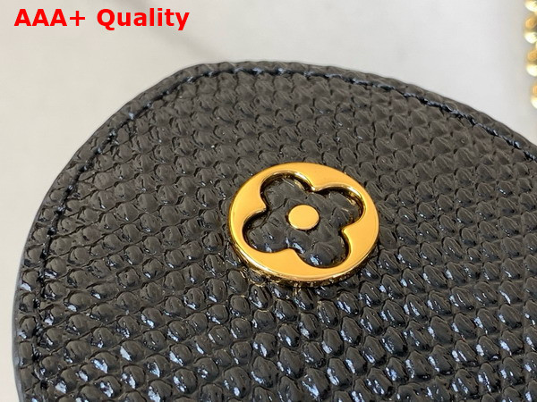 Louis Vuitton Capucines BB Handbag Black Mother of Pearl Taurillon Leather Replica