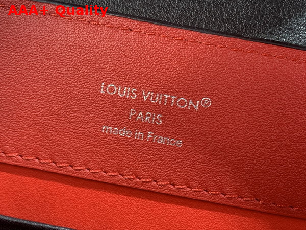 Louis Vuitton Capucines BB Handbag in Black Beaded Embroidered Calfskin Leather Replica